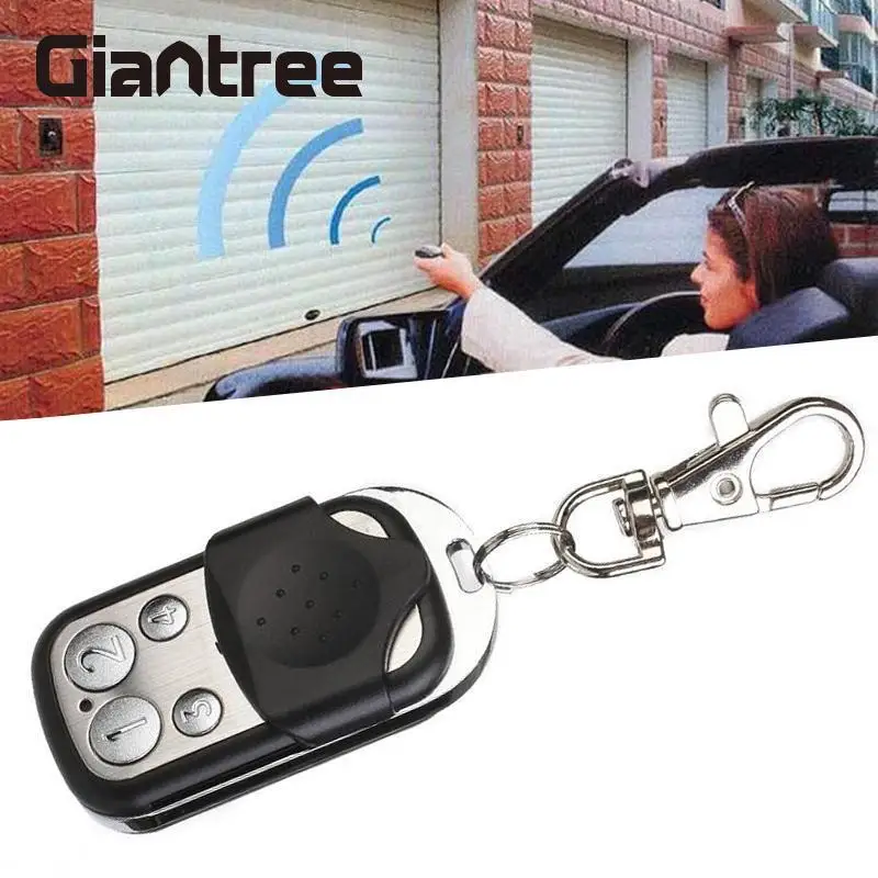 

Giantree 433MHz 4 Channel RF Remote Control 1234 Electric Gate Door Key Fob with Keychain Access Control Keypad