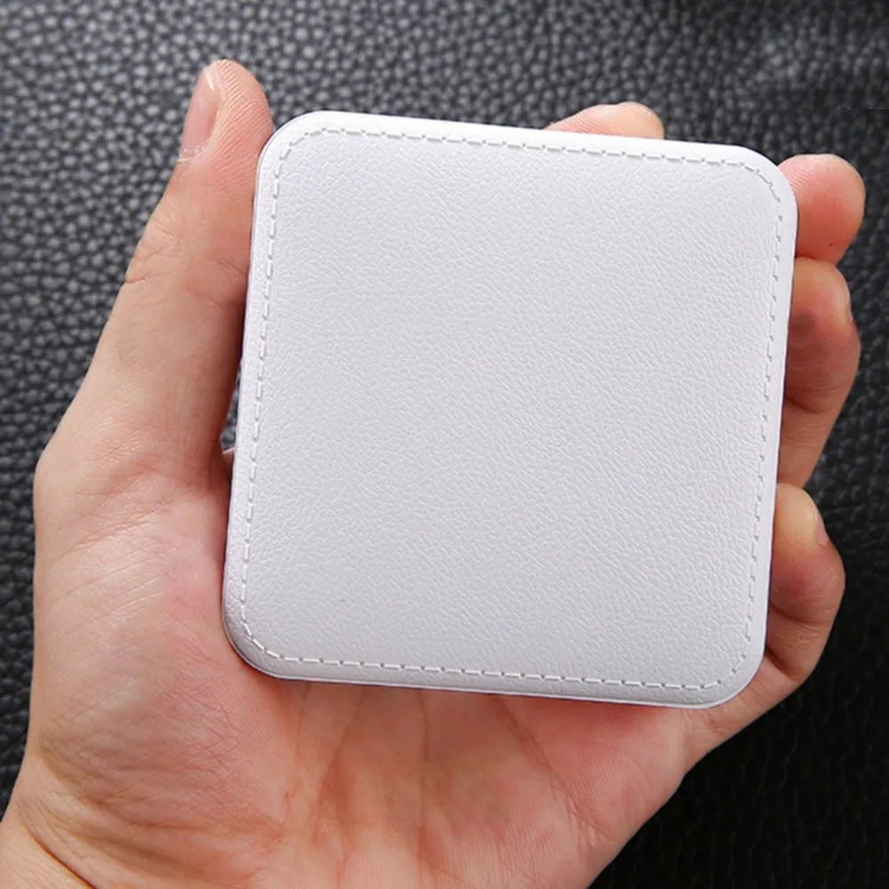 Compact Size 10000mAh Colorful PU External Power Bank Outdoor Travel Battery Charger Power Supply for Smartphones