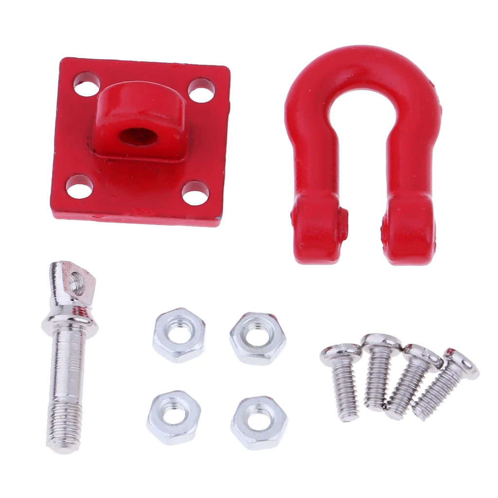 RC Military Trucks Model Upgrade Parts Trailer Hook for WPL JJRC Q60 Q61 Toy