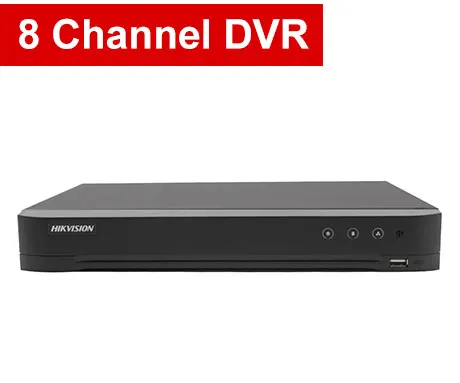 Hikvision Гибридный 4ch/8ch DVR DS-7204HUHI-K1 и DS-7208HUHI-K1 5 в 1 AHD CVI TVI CVBS IP 8MP DVR безопасности для аналоговой камеры