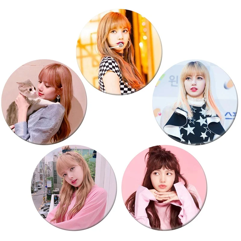 Blackpink Patterned Brooches Kpop Store Online