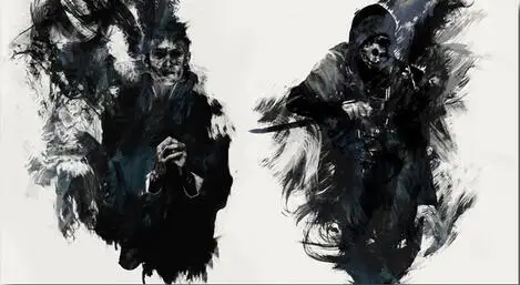 Dishonored The Outsider видео игра искусство настенный Декор Шелковый Принт