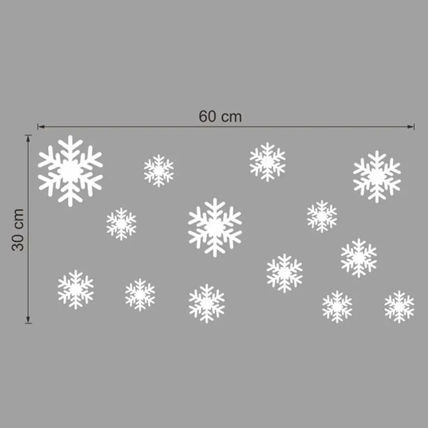 2.18 New Wall Sticker Frozen Snow Flakes Vinyl Art Window Quote Christmas Party Decal Removable DIY Colorful Happy Sale 2.18 New Wall Sticker Frozen Snow Flakes Vinyl Art Window Quote Christmas Party Decal Removable DIY Colorful Happy Sale