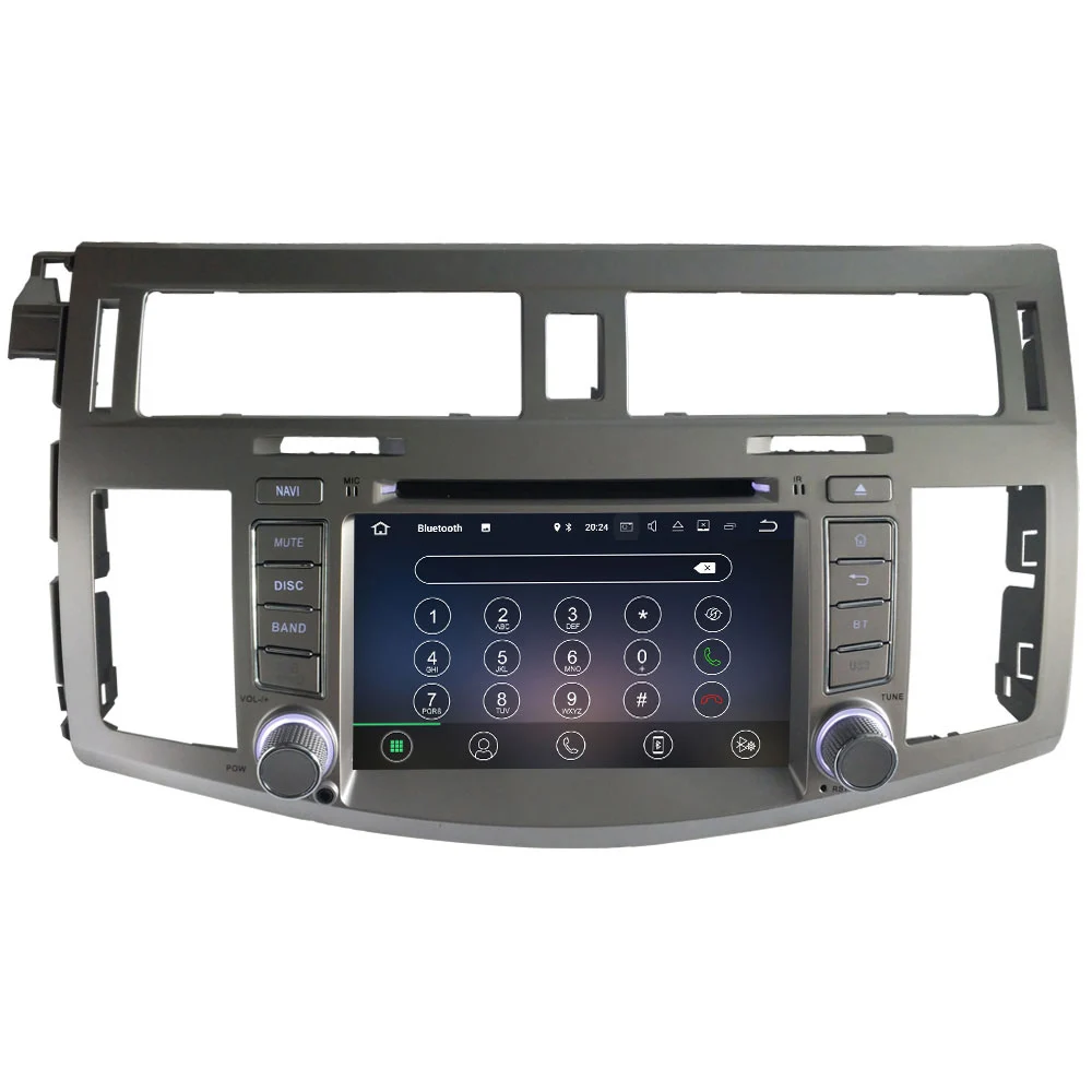 Top Octa Core 4GB RAM 32GB ROM 2 DIN 3G 4G WIFI GPS Android 8.0 Car Radio Stereo Player for Toyota Avalon 2005-2012 3