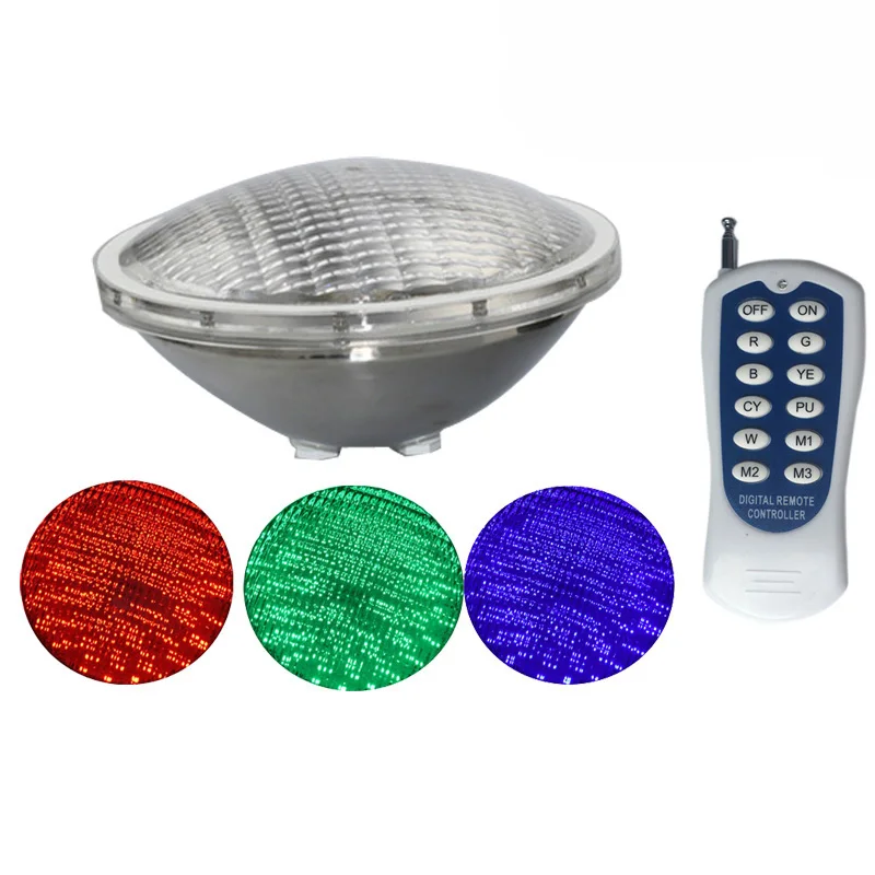 12V Marine Boat RGB LED Underwater Light with Remote Control High Power 25W Swimming Pool Pond Light Waterproof Lamp 12V Marine Boat RGB LED Underwater Light with Remote Control High Power 25W Swimming Pool Pond Light Waterproof Lamp