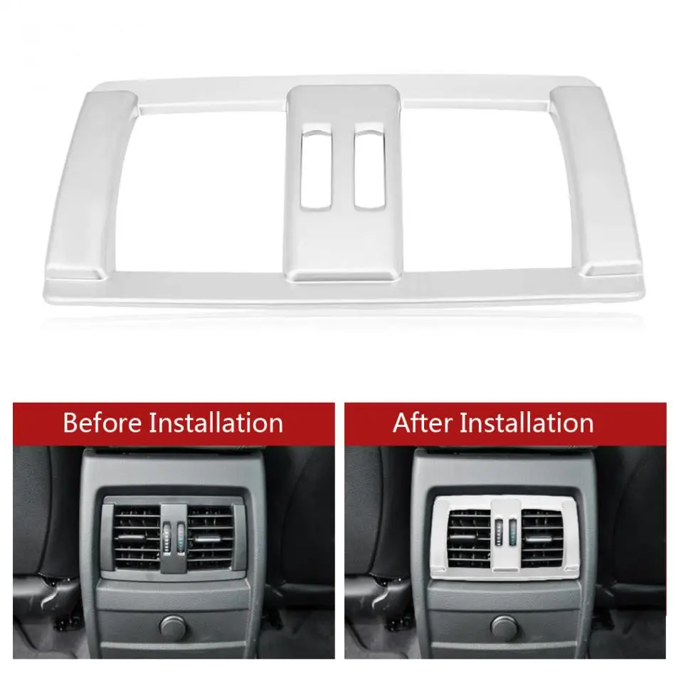 

Rear Air Conditioning Vent Outlet Frame Cover Trim for BMW 1 2 3 4 Series 3GT F20 F22 F30 F32 Car-styling Car Accessories