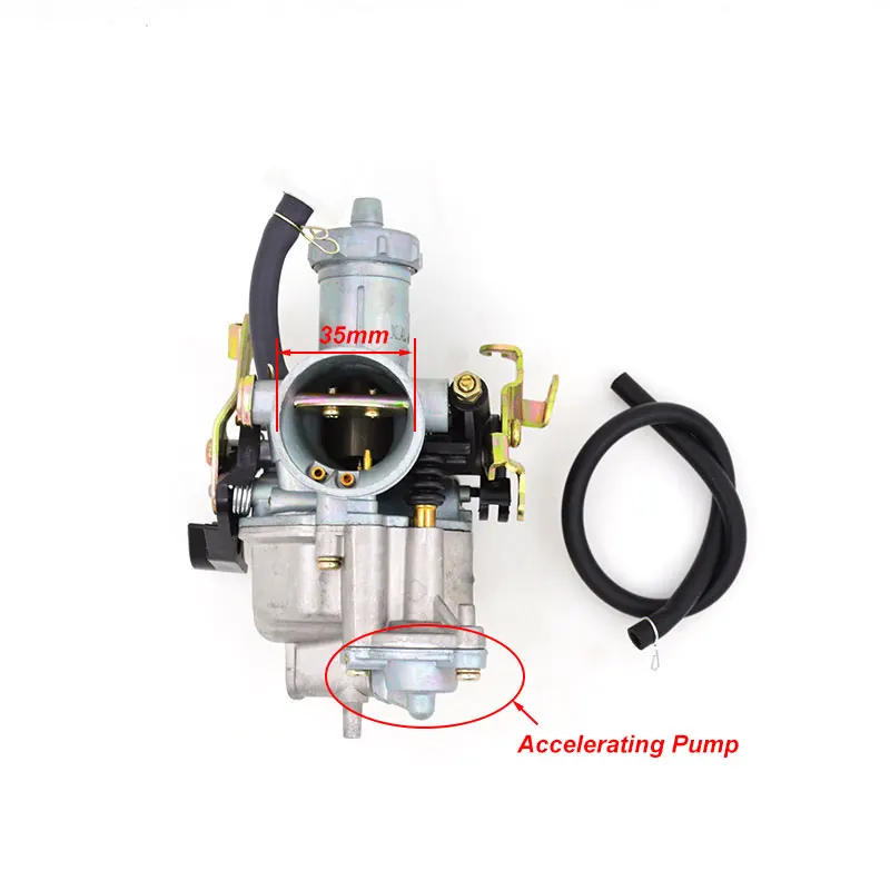 Ручной карбюратор для мотоцикла Ускорительный Насос PZ27 27 мм Honda WY125 CG150 125 куб. См