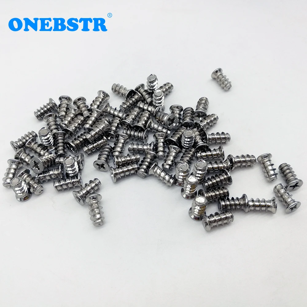 

100Pcs/lot KB5x10 PC Case screw Hirao self-tapping screws flat head 5x10KB Power Fans cooling fan Mount Screw