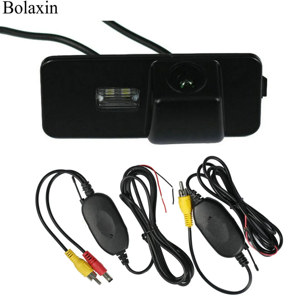 

Bolaxin Auto Car Accessorries -styling 2.4G Wireless CCD Car Rear View Camera for Golf EOS LUPO Seat Leon Altea Skoda Superb