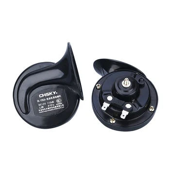 

17 Inch Car Snail Horn Single Air Horn 12V/24V 110DB Super Loud Air Horn Compressor Horn Speaker Car Air Hornfor Truck Boat