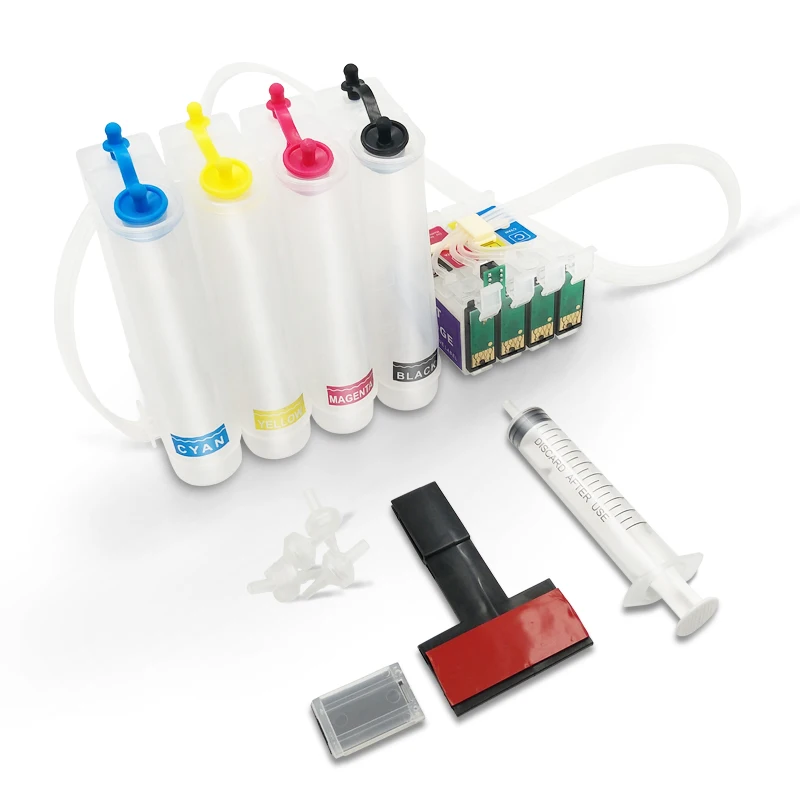 UV DYE CISS CIS SYSTEM FOR EPSON WORKFORCE 845 635 630 840 7520 633 NON-OEM