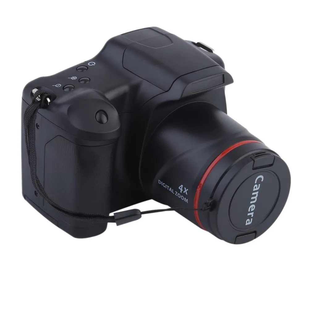 Цифровая видеокамера HD 1080 P ручная цифровая камера 16X цифровой зум Камера AU.17 - Цвет: Черный