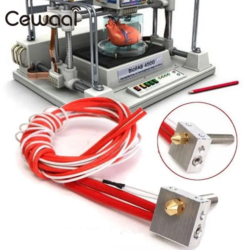 Cewaal 3D части принтера 30 мм 40 50 тефлоновая трубка для Makerbot нити из нержавеющей стали