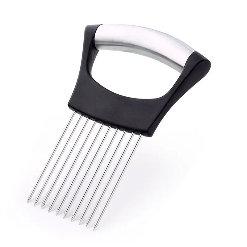 Onion Slicing Guide Holder for Tomato Potato Vegetable Fruits Meat Slicer Guide Holder