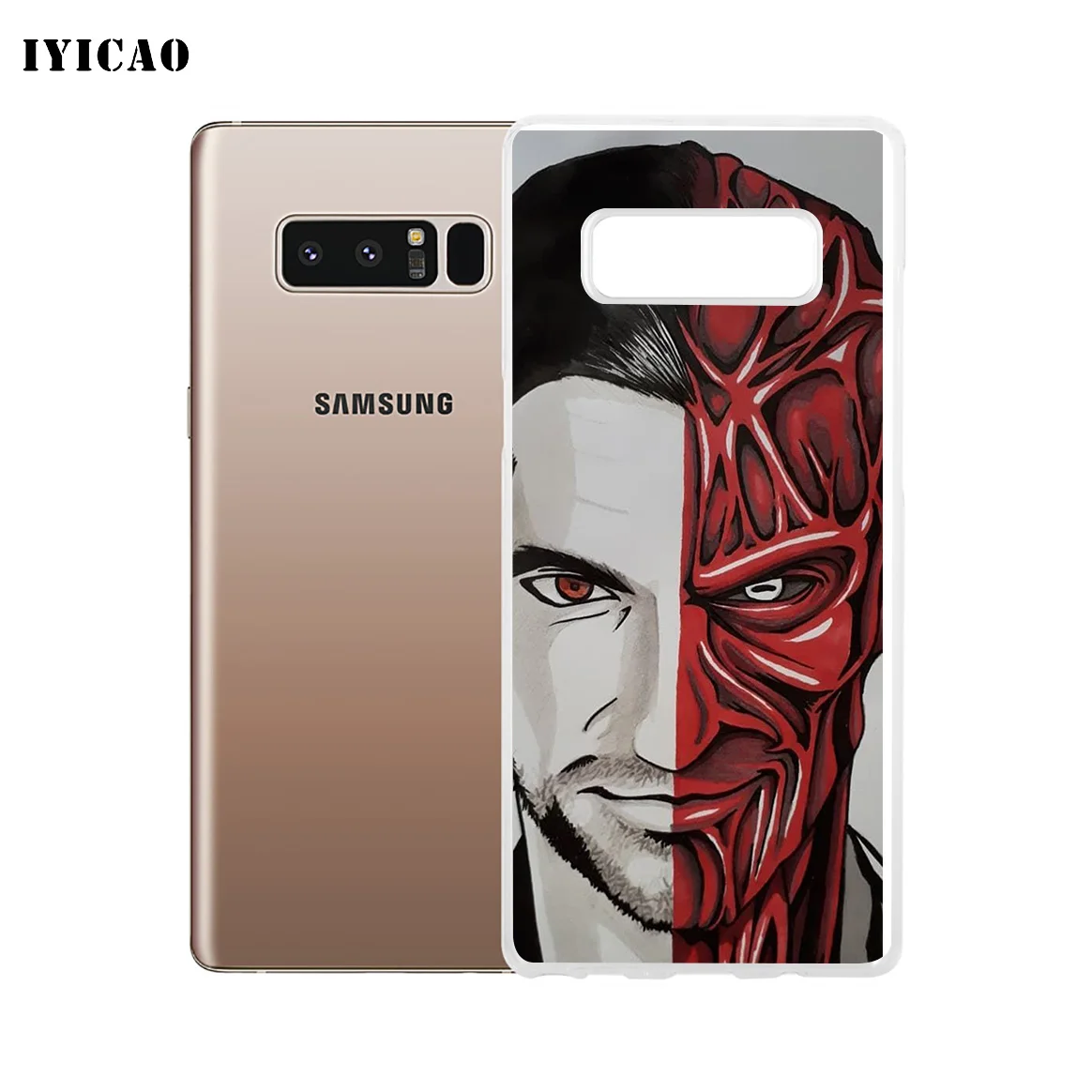 Чехол для телефона IYICAO Lucifer Tom ellissa мягкий силиконовый чехол Samsung A5 A6 Plus A7 A8 A9 J3 J5 J7