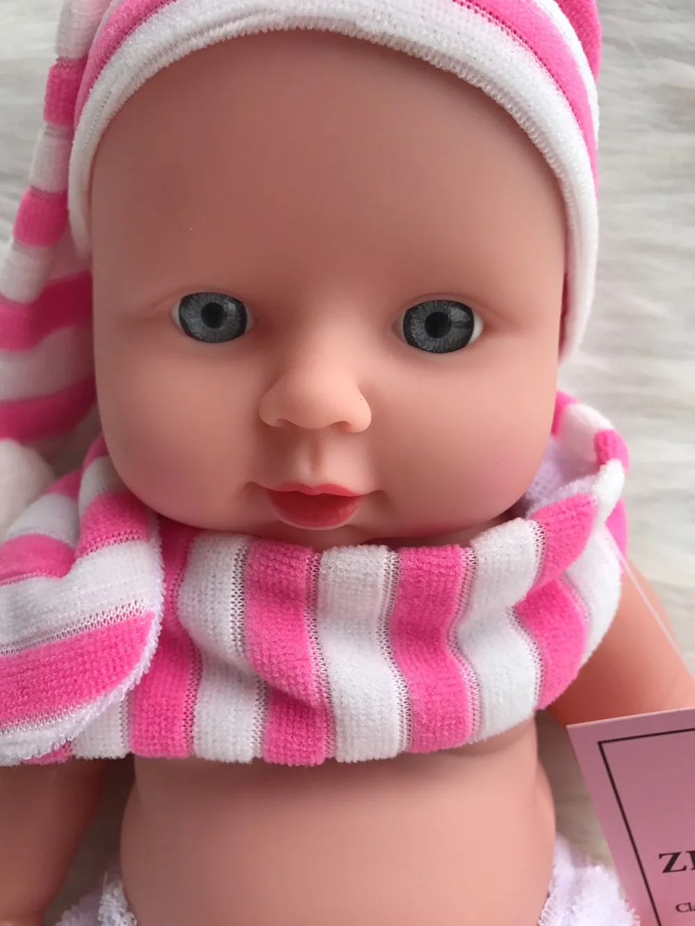 Zizi Fish Reborn Baby Doll Soft Vinyl Silicone Lifelike Alive Babies Toys For Kids Girls Birthday Chirstmas Gift 30cm Doll Soft Reborn Baby Dolltoys For Aliexpress
