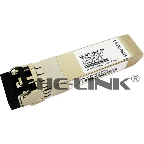 

EX-SFP-10GE-SR - Juniper Compatible SFP+ 10GBASE-SR, LC connector, 850nm, 300m