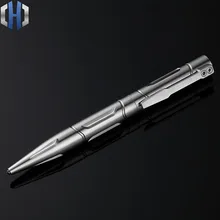 EDC Титан сплава тактическая ручка Вольфрам Сталь головы Самообороны Ручка обороны Pen