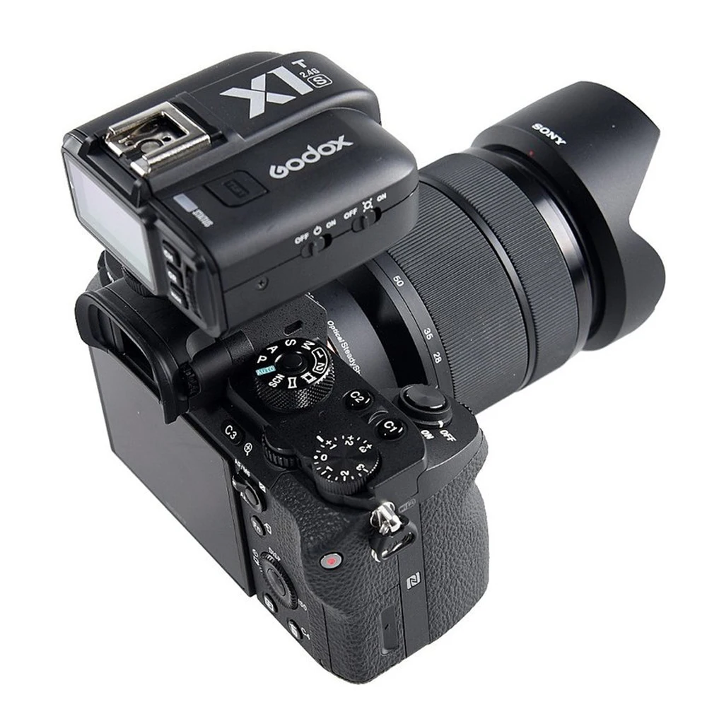 Godox X1S TTL 1/8000s 2 4G беспроводной триггер передатчик для Sony A6500 A6300 A9 A7II A7SII A7RII DSLR камер