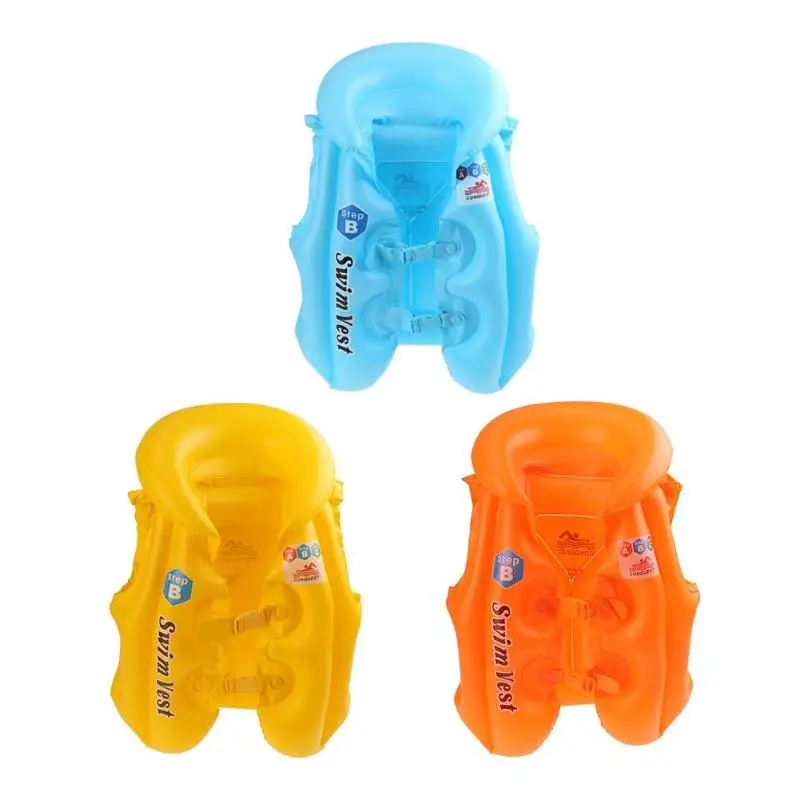 Inflatable Swim Vest for Kids Life Jacket Vest Water Sports Drifting