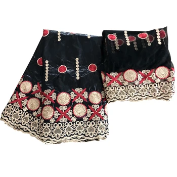 

black latest african laces bazin riche fabric with tulle lace african bazin bazin riche getzner fabric for wedding