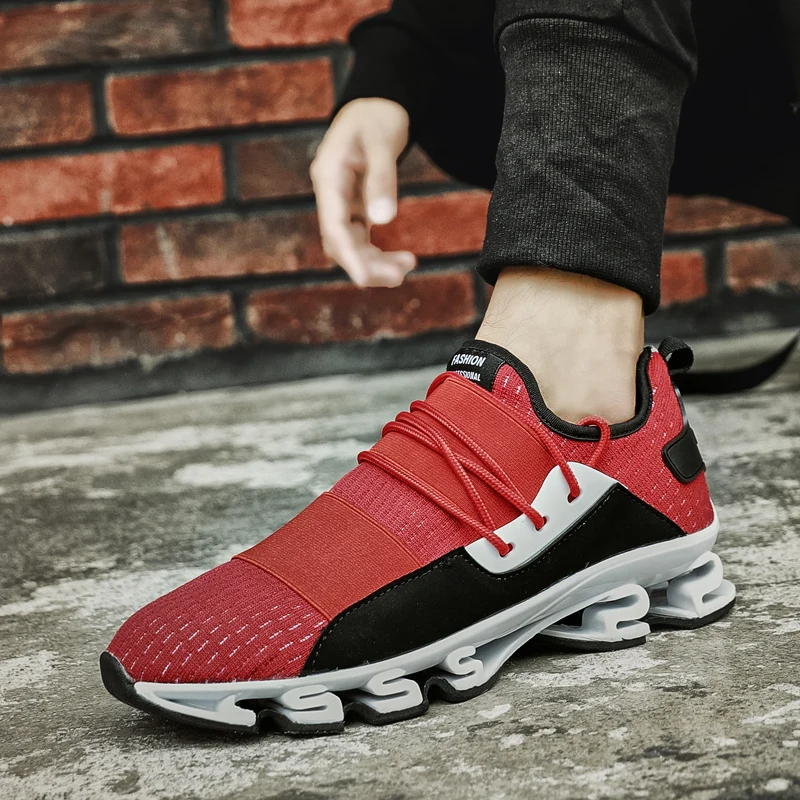

Men Running Shoes man Sneakers 2019 new sport shoes male autumn Trending Style Blade shoes Breathable Outdoor Walking Jogging