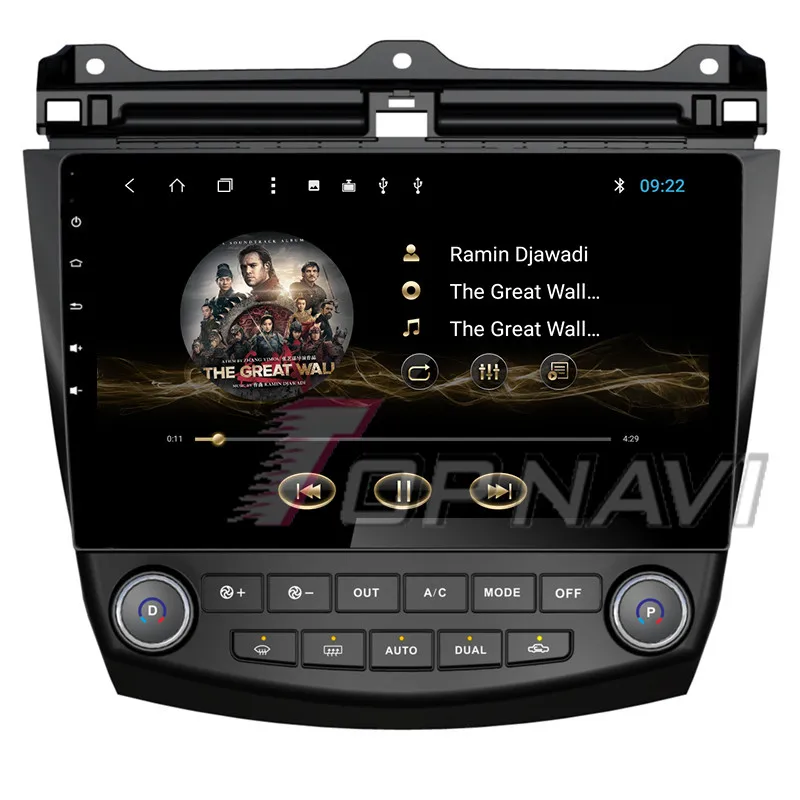  2 din  For Honda Accord 2004