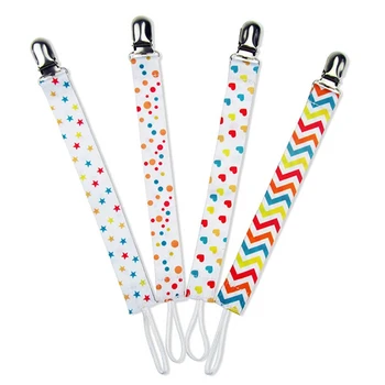

4Pcs Baby Dummy Pacifier Holder Clip Nursing Teether Dummy Clip Nipple Holder For Kids Pacifier Clip Soother Holder