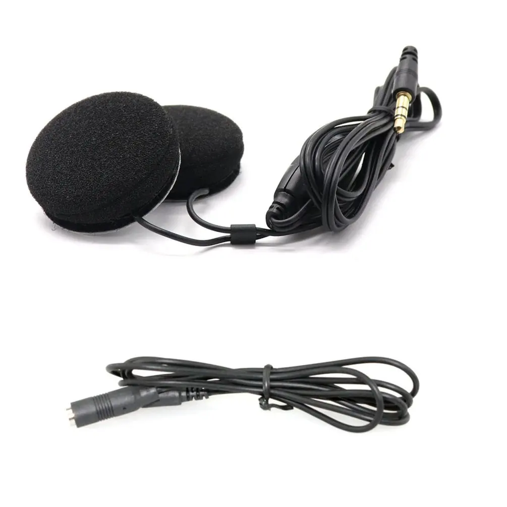  CS-083 Universal Kunststoff Headset Helm Mp3 Kopfhörer Headset GPS Navigation 35 MM Stecker Für Mot