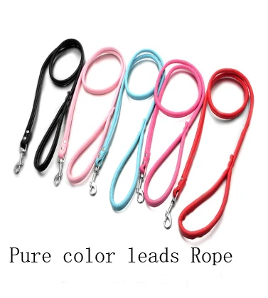 Pure color lead rope