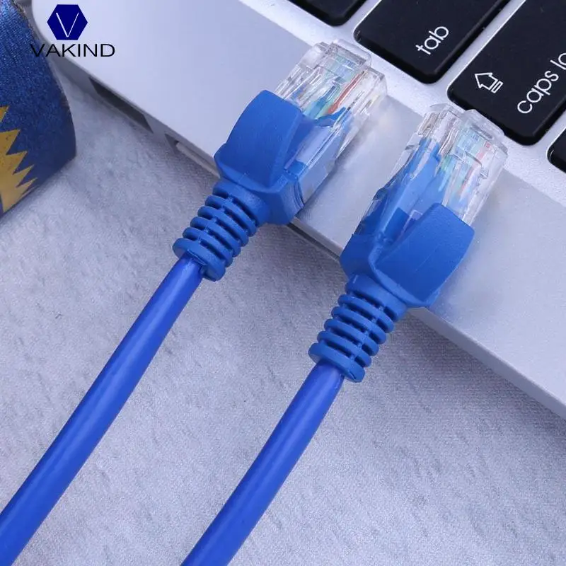

1/1.5/2/3/5/10m 8Pin Connector CAT5e 100M Ethernet Internet Network Cable Cord Wire Line for PC Router Laptop Modem Switches