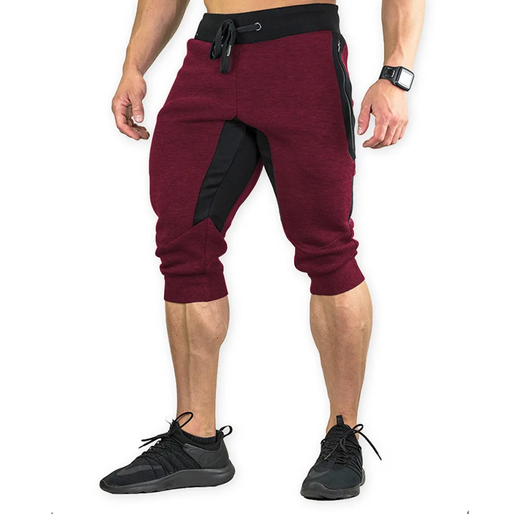 Новые мужские шорты для фитнеса стрейч быстросохнущие Дышащие Беговые баскетбольные тренировочные брюки для мышц brothers 2019 свободные модные