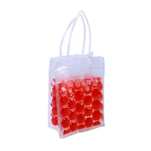 2 бутылки 750 мл экологически чистые ПВХ бутылки вина охладитель льда мешок 4 стороны красное вино пиво гель Перевозчик охлаждающий Бар инструменты