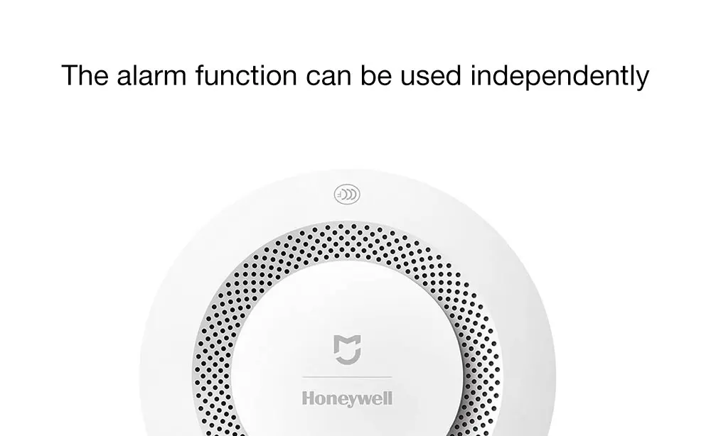 Xiaomi Mijia Honeywell детектор пожарной сигнализации звуковой визуальный датчик дыма удаленное приложение Mihome умный контроллер/детектор дыма