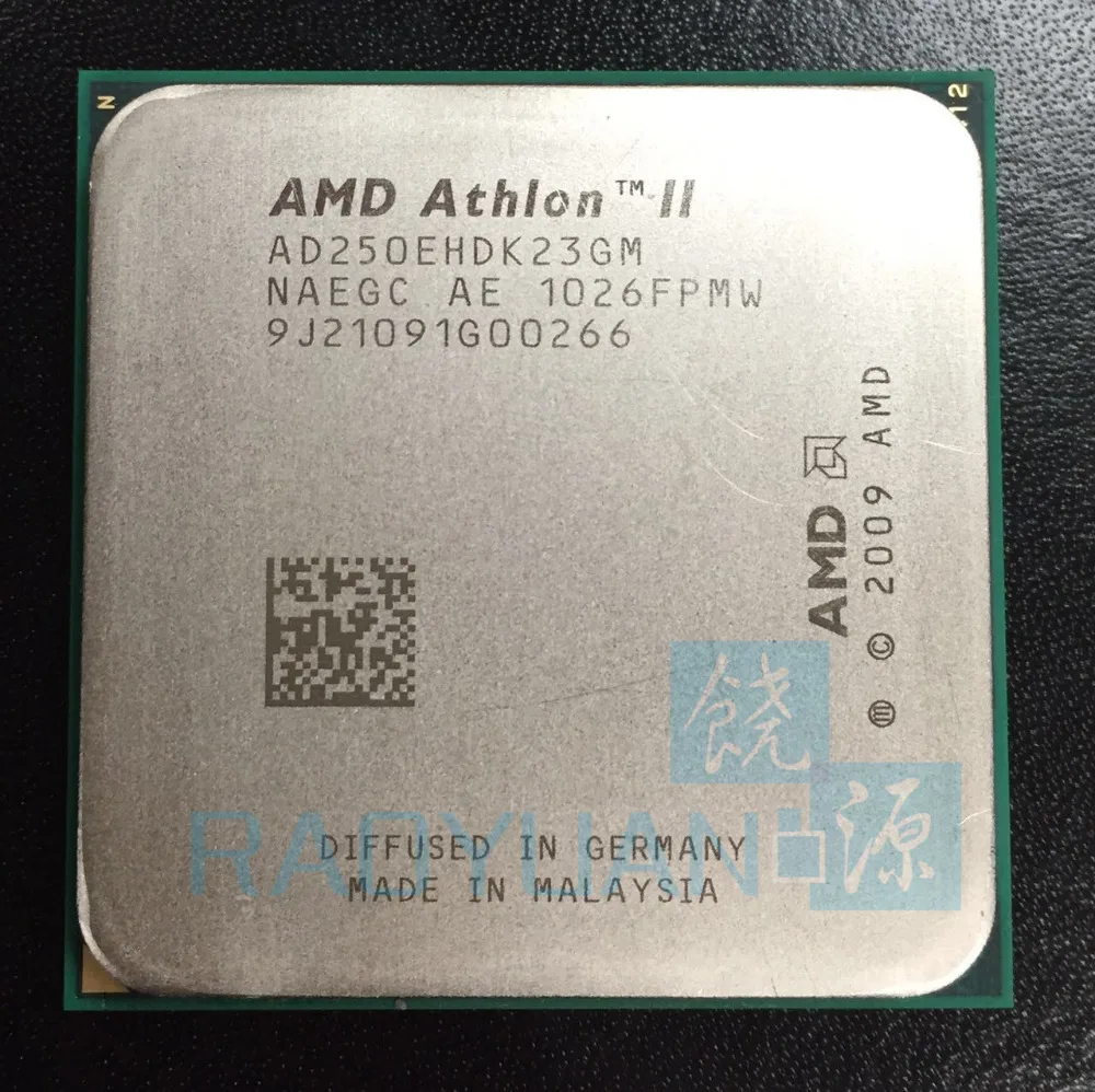 

AMD Athlon II X2 250e 3GHz Dual-Core CPU Processor AD250EHDK23GM Socket AM3 938pin