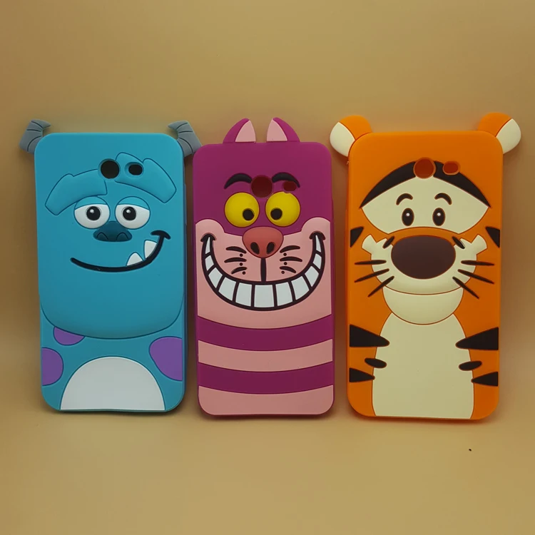 

Silicone Phone Case For Samsung Galaxy Note 8/S8 Plus/J3 J5 J7 Pro/2017/Prime 3D Cartoon Monsters Sulley Tiger Alice Cat Cover