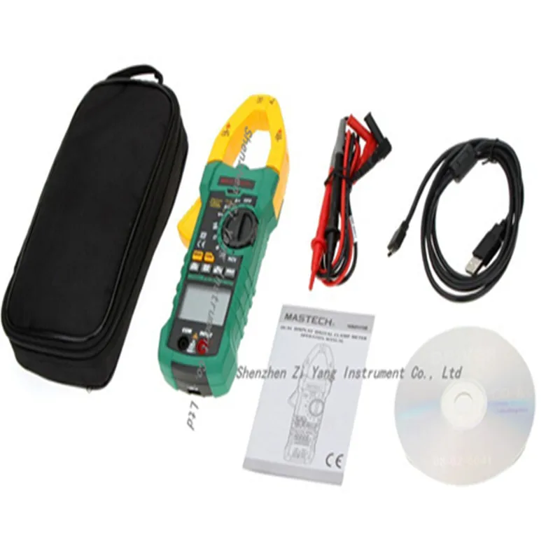 

MASTECH MS2115B 6000 Counts Digital AC/DC Clamp Metewith NCV True RMS AC/DC Voltage Current Tester Detector