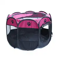 Lovely Puppy Dog Pet Cat Rabbit Portable Foldable Fabric Playpen Crate Cage Kennel Tent Pet Supplies FP8 MY1418
