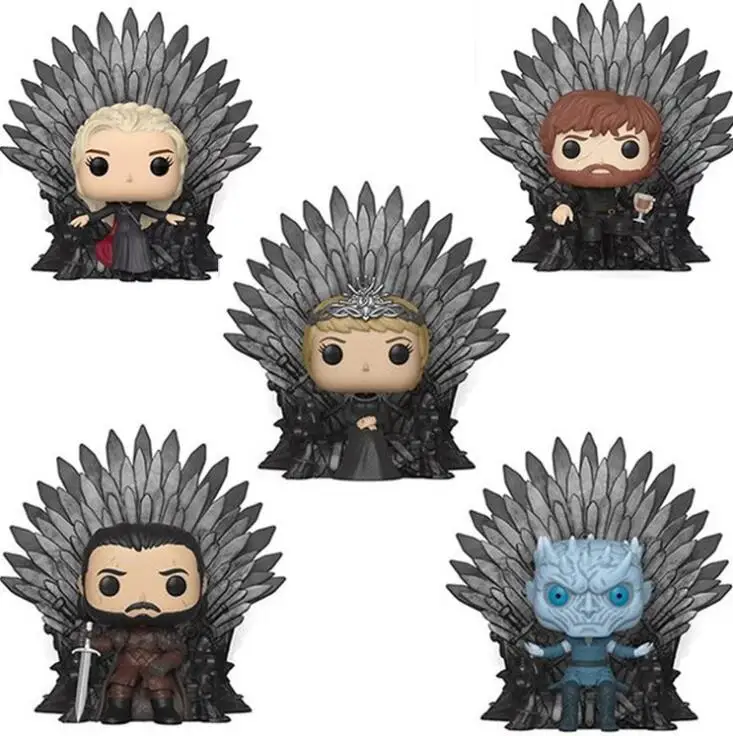 

Funko POP Song Of Ice And Fire Game Of Thrones Ygritte Jon Snow Collectible Model Throne PVC Action Figure Toys For Children