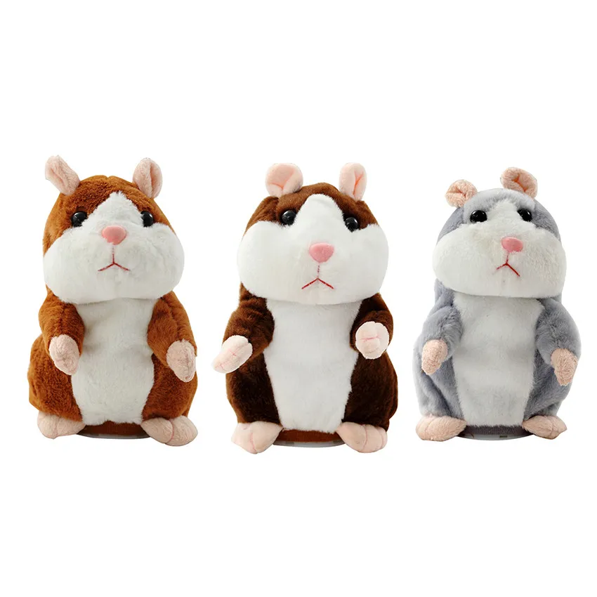talking hamster plush toy
