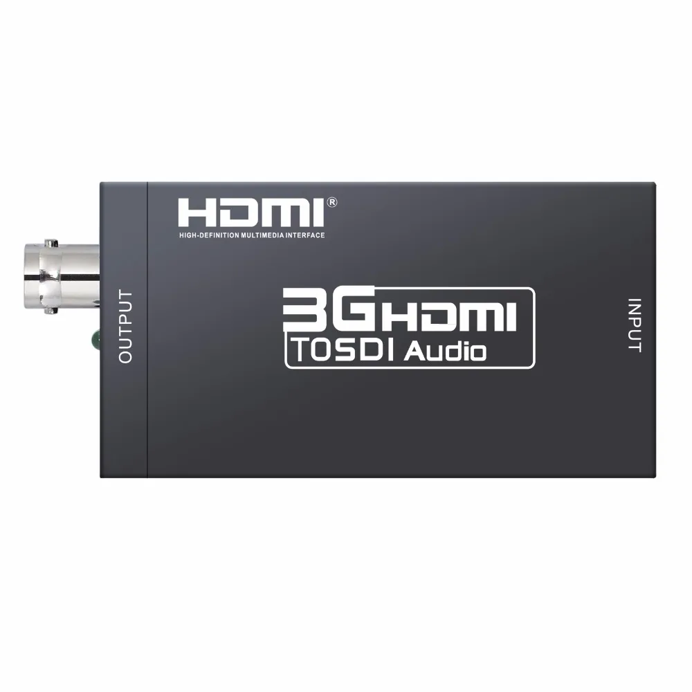 1080p к 3G-SDI 720 p/1080i к HD-SDI 480i/576i к SD-SDI конвертер адаптер 3g HDMI к SDI конвертер адаптер с US питание