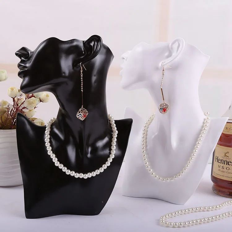 

Fashionable New High Quality Necklace Holder Fashionable Jewelry Stand Mannequin Torso On Display