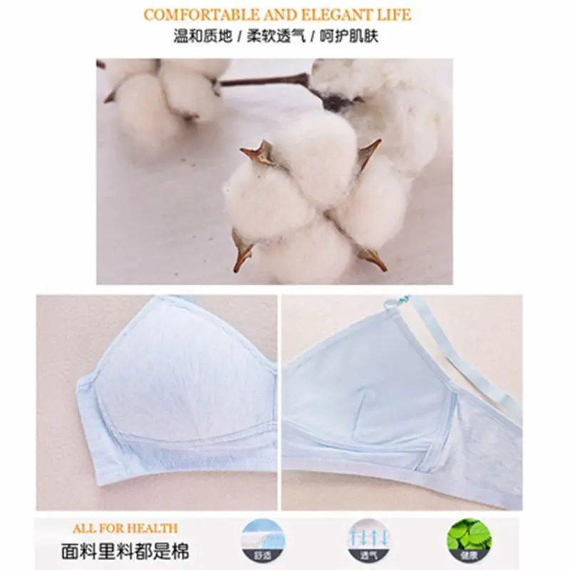 Teenage Girls Underwear Training Bra for 12-18 Year Olds - Comfortable Puberty Bras image 3