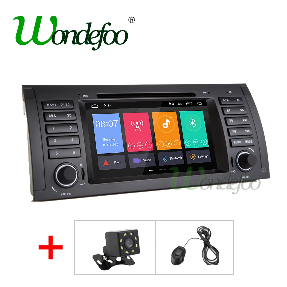 

2G RAM 16G/32G Android 8.1 QUAD Core Car DVD PLAYER for BMW X5 E53 1999-2006 E39 1995-2003 M5 GPS player multimedia radio stereo