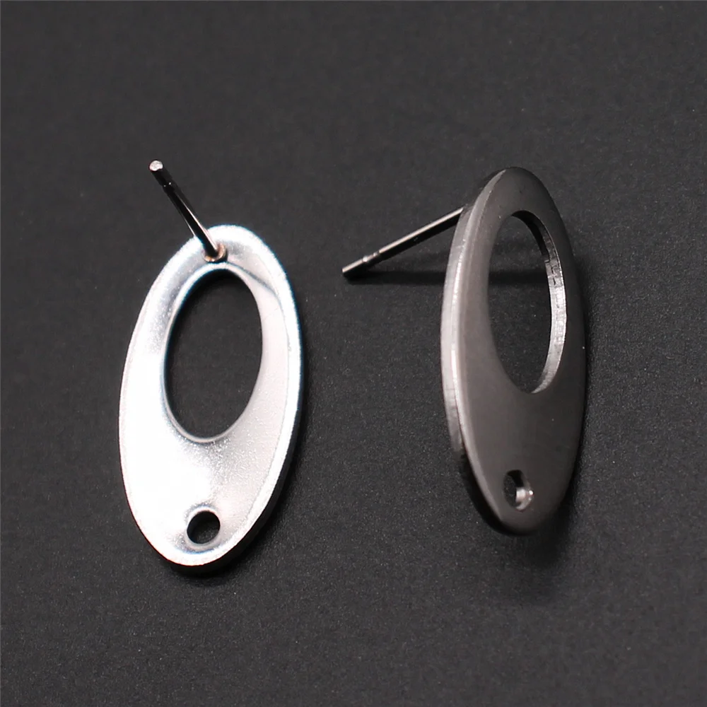 

20pcs 7 Styles High Quality Stainless Steel Material DIY Earring Findings Ear Wires Hooks Earring Studs Jewelry Accessories