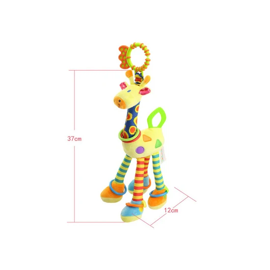Buy Soft Giraffe Animal Plush Infant Baby Toy 1 PC