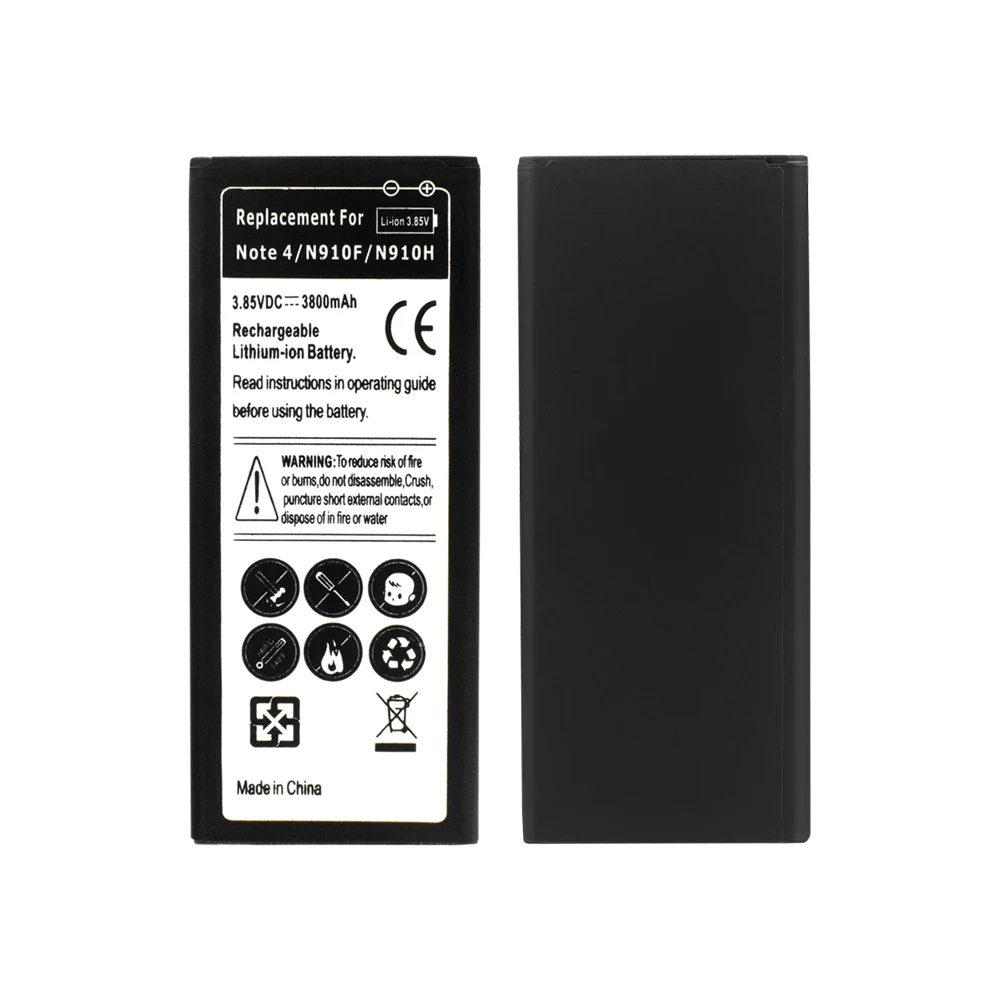 Запасные литиевые аккумуляторы аккумулятор 3800 мАч для Samsung Galaxy Note 4 Note4 N9100 N910A N910C