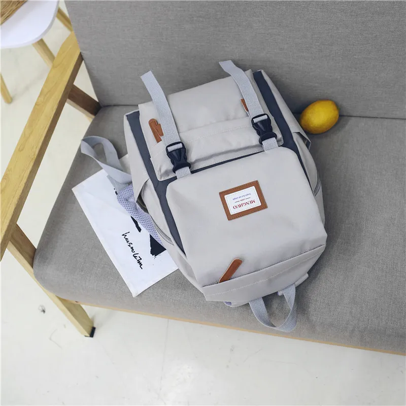 Menghuo Cover Backpack Women Leisure Travel Laptop Backpacks Men Business Mochila Waterproof Nylon Teenagers Student School Bags (44)