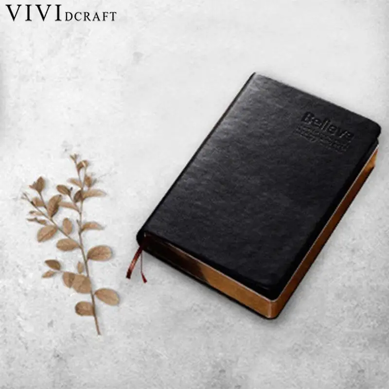 

Creative Golden Edge Notebook Hot Sale Imitation Book Vintage Thick Notebook Stationery Office And School Supplies Students Gift