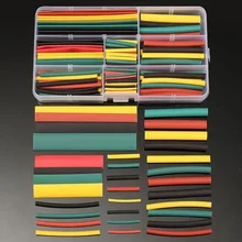 180pcs 2:1 Heat Shrink Tubing Tube Halogen-Free Wire Heat Shrinkable Tubes 1.5/2.5/3.0/4.0/5.0/6.0/8.0/10.0mm